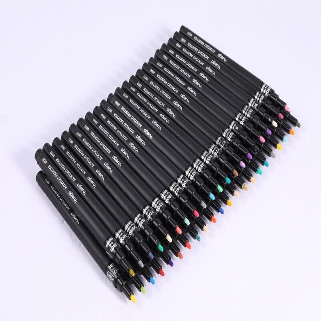 22/44 PCS Acrylic Paint Marker Pen Set - Waterproof Permanent Extra Fine Tip